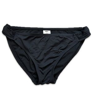 EUC Mossimo Black Bikini Bottoms size small